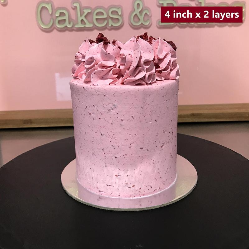 Raspberry Cake (Minimum 4 days notice)